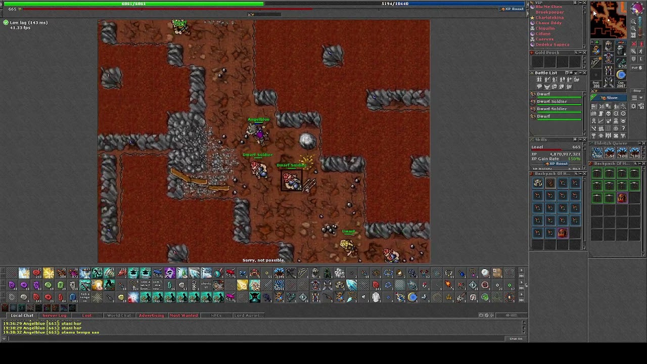 Dwarven pickaxe resp 6