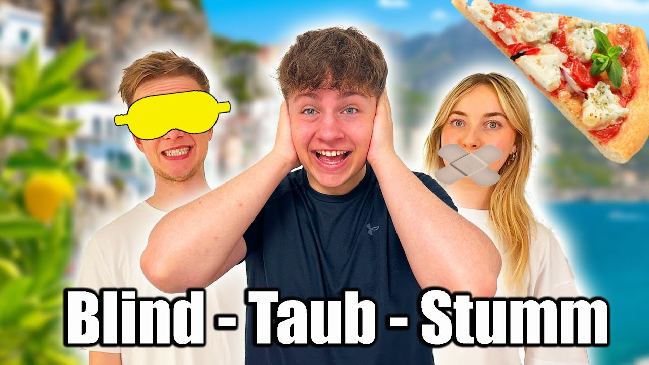 Blind - Taub - Stumm 🍕 Hot Dog Pizza Spezial 🍕 TipTapTube UNCUT @Ash5ive @Echtso @Chrissi @marieland