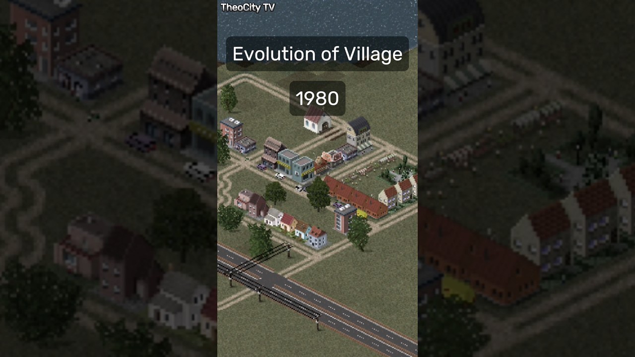 Evolution of Village | TheoTown #theotown #shorts