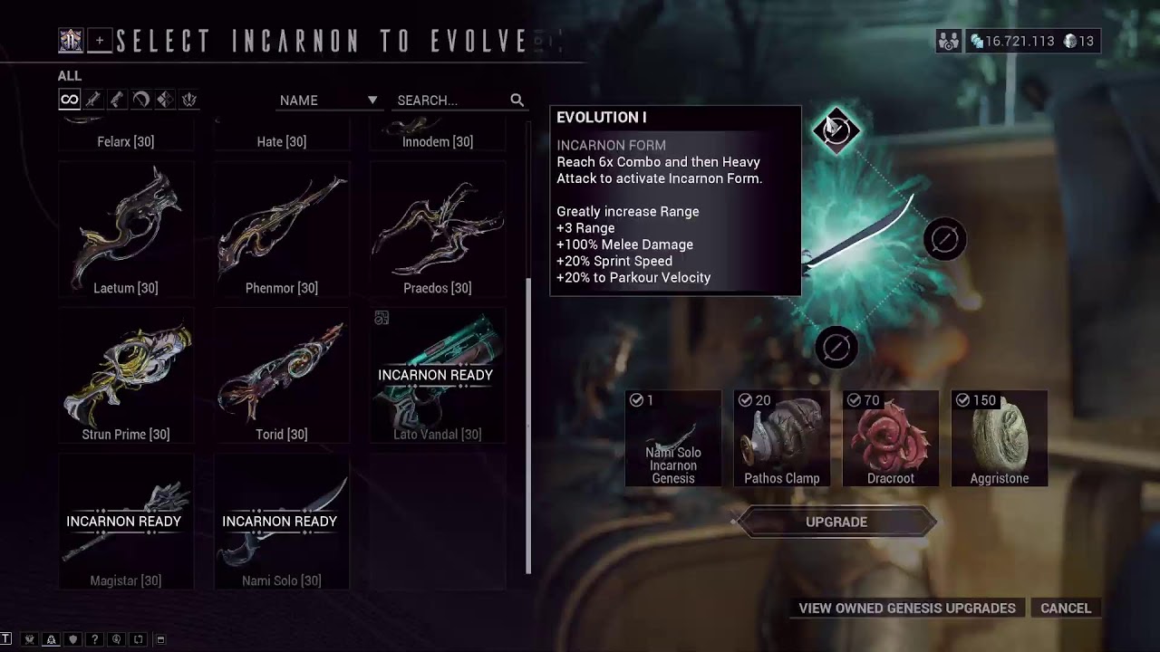 Warframe Weekly grind an some farming