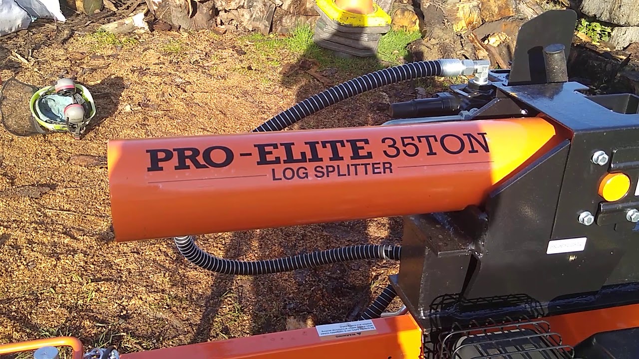 Rock Machinery 35 ton log splitter