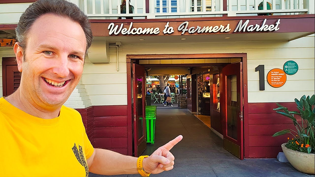 Исследуем ЛУЧШИЙ ФУД-ХОЛЛ в Лос-Анджелесе: Фермерский рынок