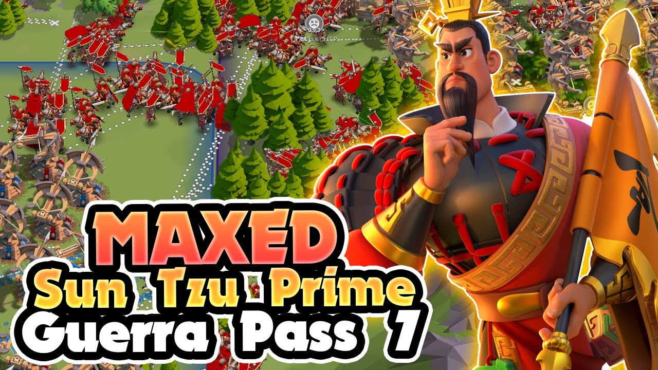 MAXED SUN TZU PRIME VS 2377 o 1093! (NO CLICKBAIT) - Rise of Kingdoms