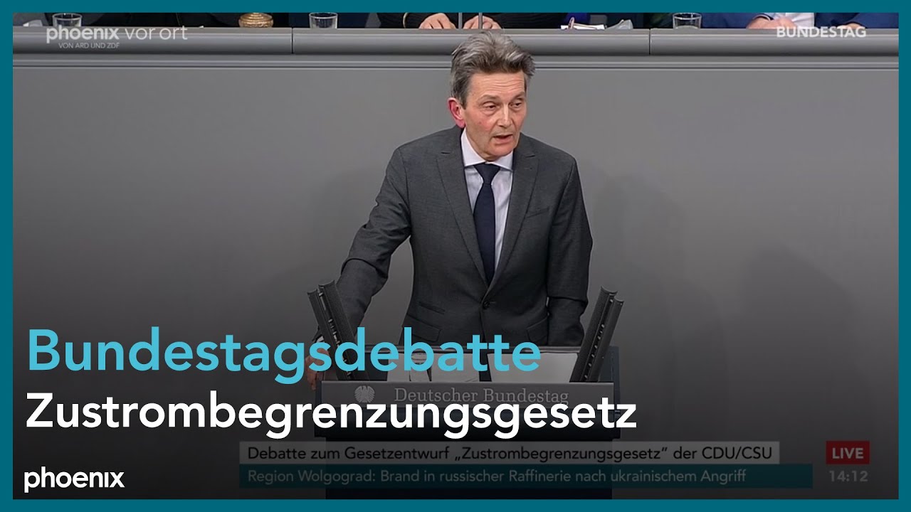 Bundestagsdebatte zum Zustrombegrenzungsgesetz am 31.01.25