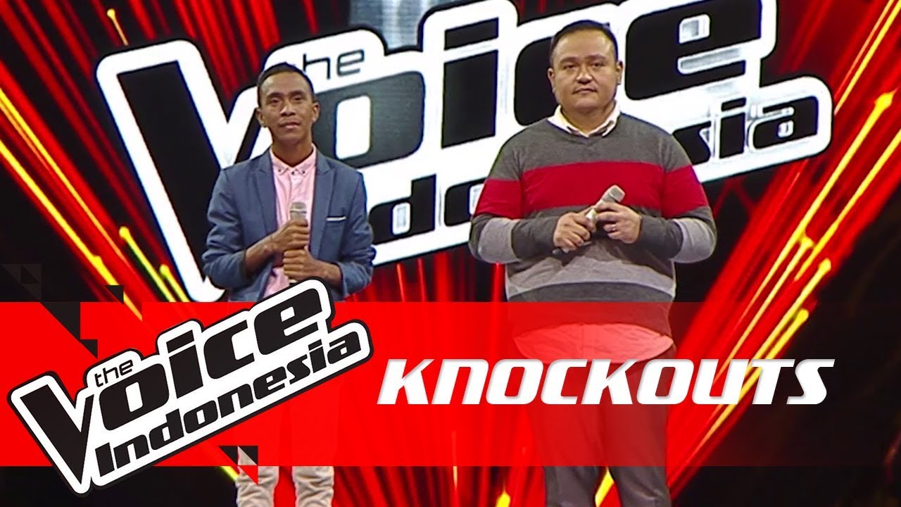 Ronald vs Robin | Knockouts | The Voice Indonesia GTV 2018
