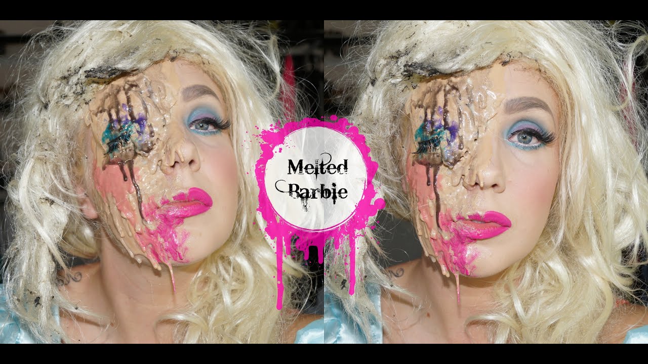 Melting Barbie SFX Makeup | Jade Madden