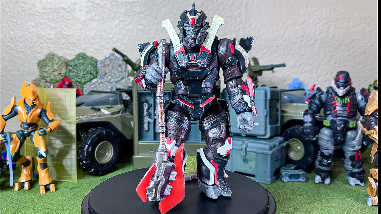 Escharum The World Of Halo Unboxing and Review by Jazwares