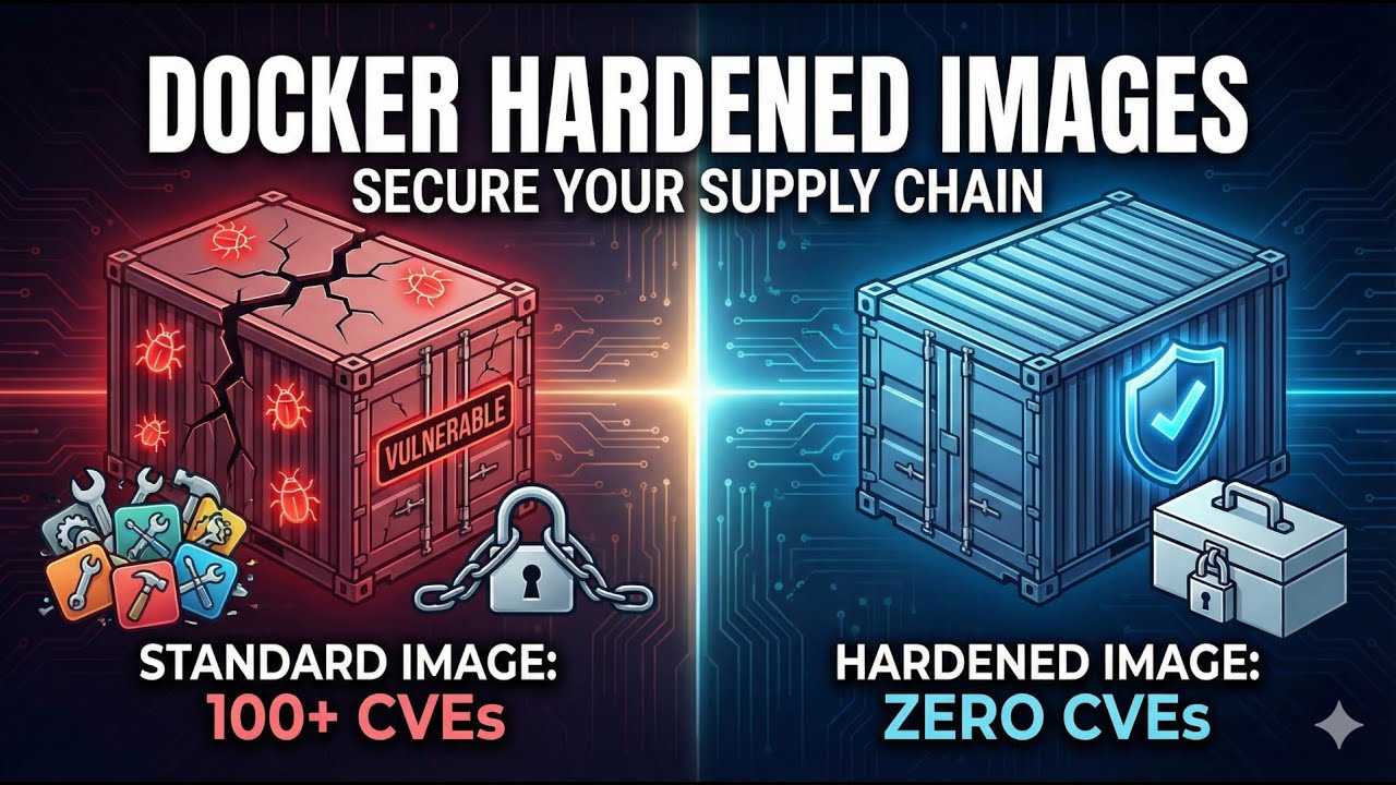 From 100+ Vulnerabilities to Zero: Docker Hardened Images Guide 🐳