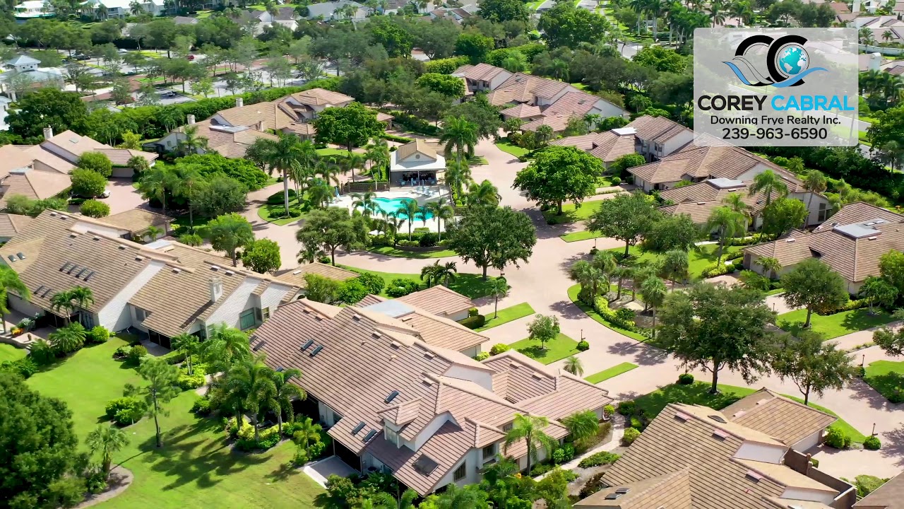Pelican Bay The Villas at Pelican Bay Naples Florida villa video