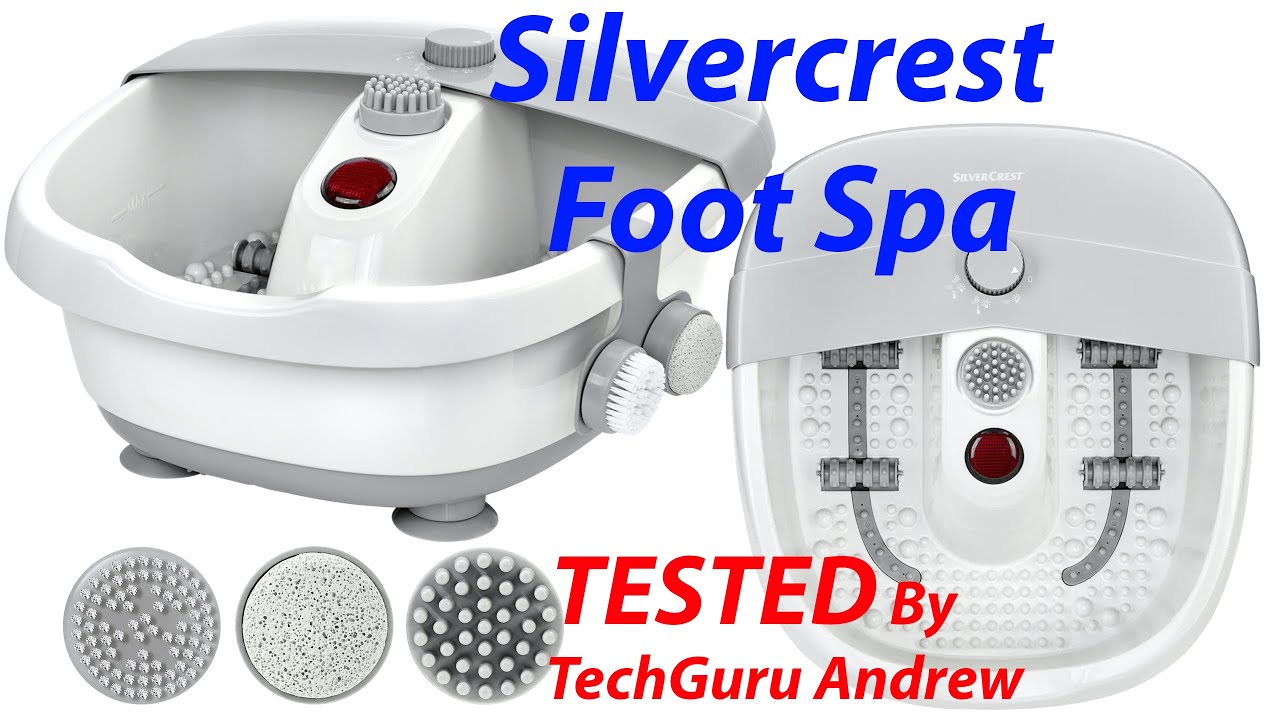 Silvercrest Foot Spa - sensiplast Foot Spa