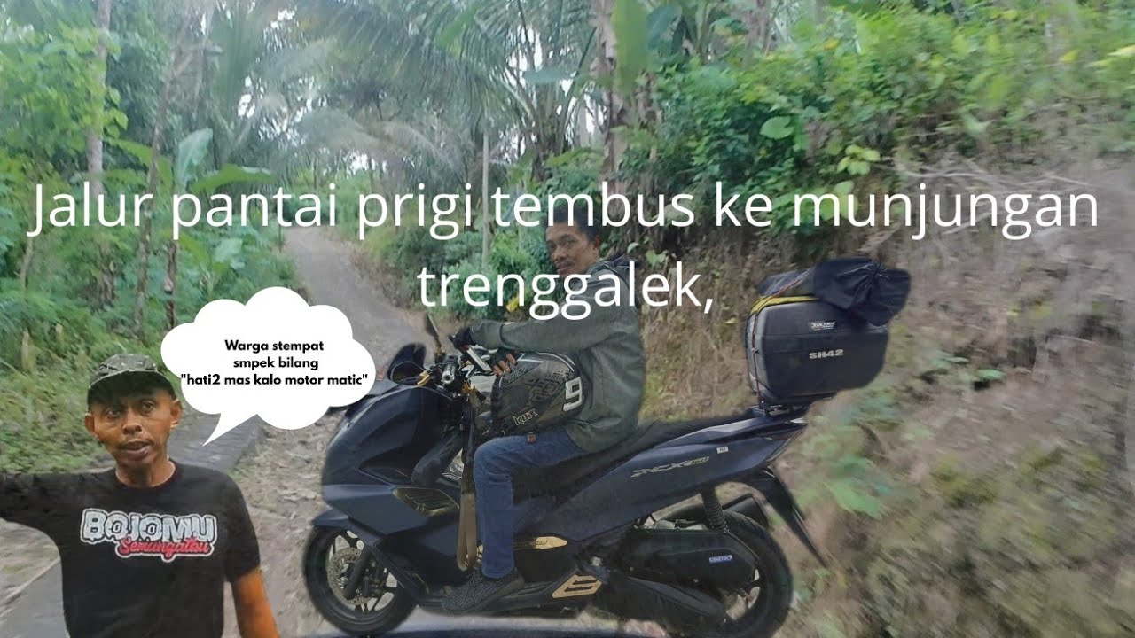 Jalan Munjungan trenggalek Ngeri..‼️ | jalur yg bisa tembus pantai prigi ke pantai kerbau|#motorvlog