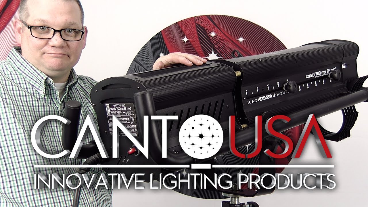 CantoUSA Followspots: Setting Up Your Canto Followspot