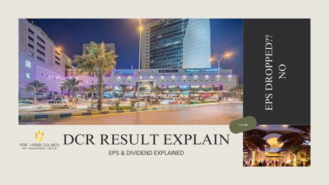 Dolmen City REIT (DCR) Result Breakdown | Why EPS Increased | Dividend Issue Explained | NAV