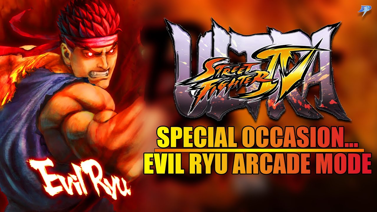Special Occasion! | Evil Ryu Arcade Mode - Ultra Street Fighter 4 | PS4 Pro