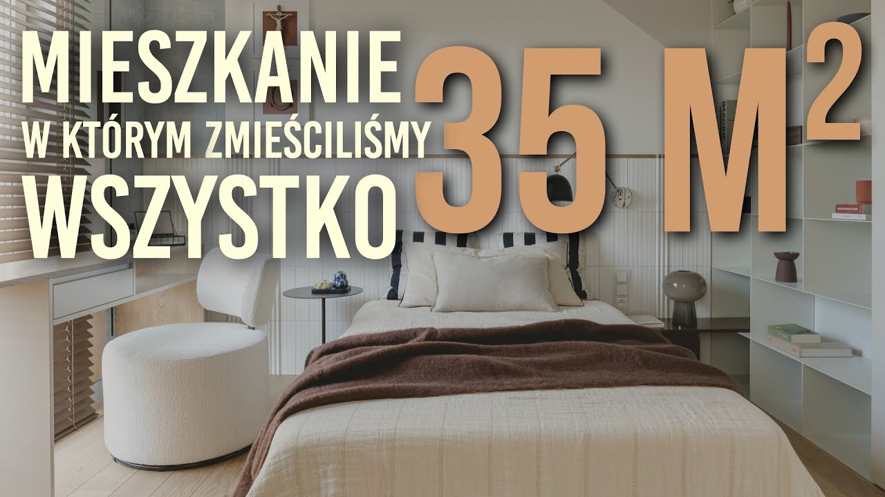 🏠❤️W tym mieszkaniu zmieściliśmy wszystko❗Jest też pełno ciekawych rozwiązań💡 -  ProjectTour #46