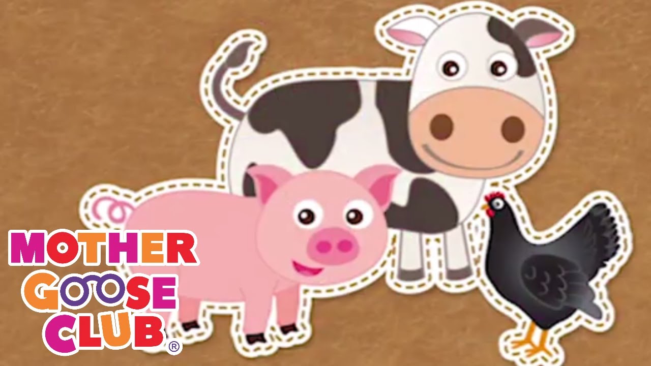 All Around the Barnyard + More | Mother Goose Club Nursery Rhymes
