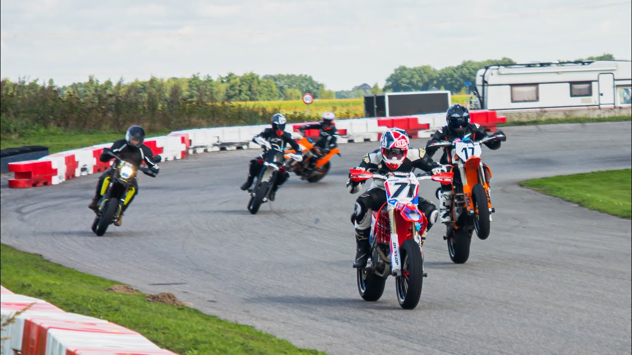 [4K] Supermoto Training | Pottendijk, Emmen | 06-09-2020