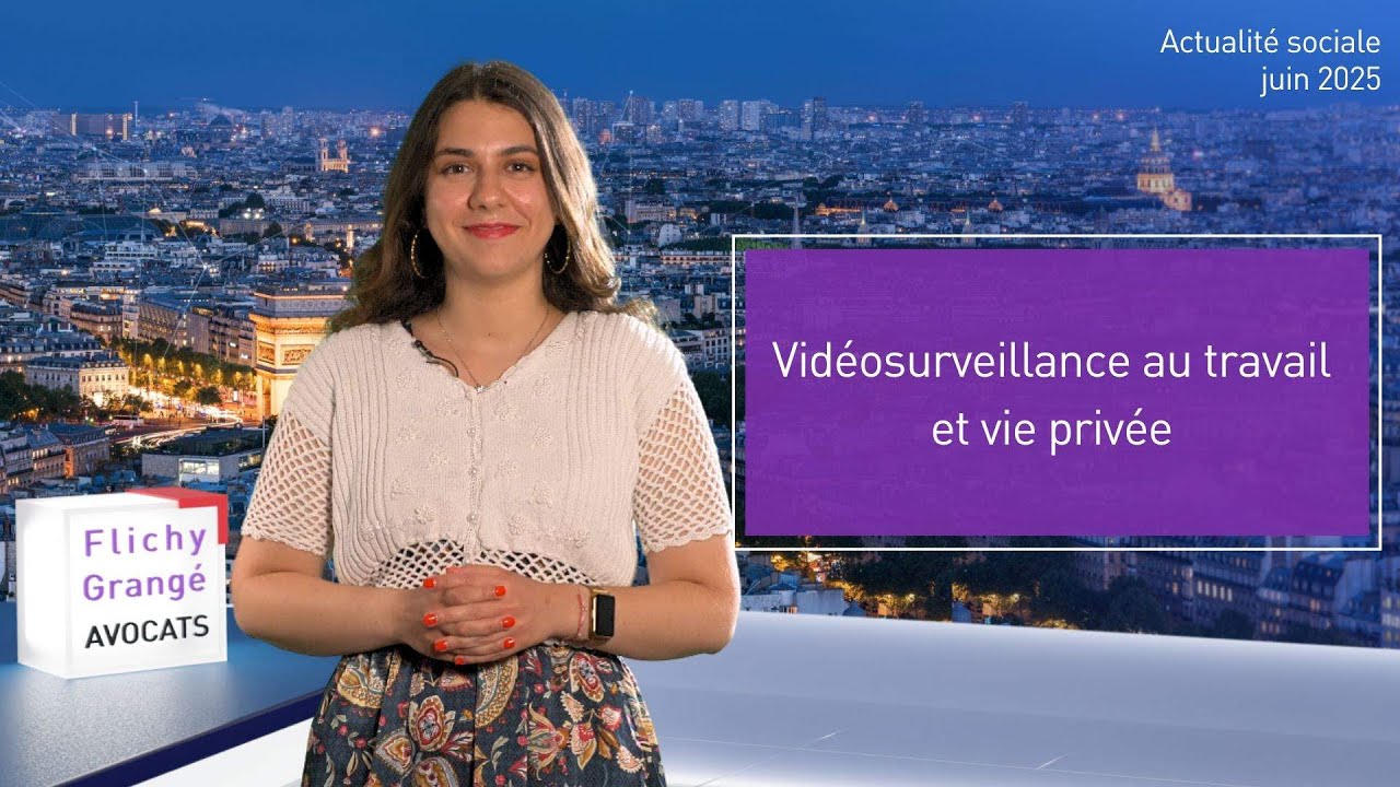 #64 JT du social | Vidéosurveillance au travail et vie privée