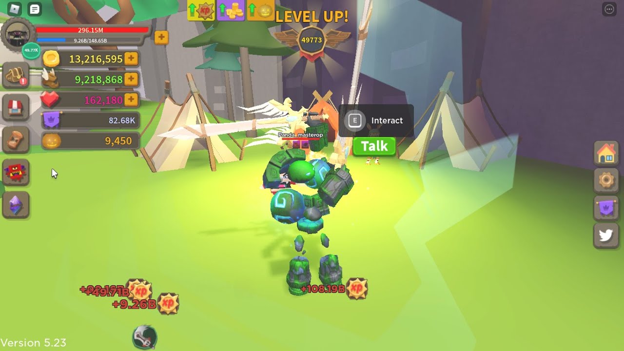 giant simulator rebirth at 100k plus scythe