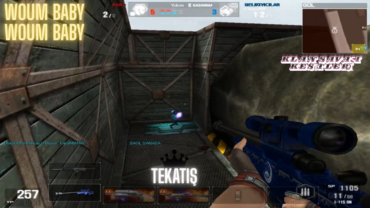 YAPIYORUM BEN BU SPORU AYNEN WOUM BABY KLAN SAVAŞI KESİTLERİ..! #wolfteam #wolfteamtürkiye