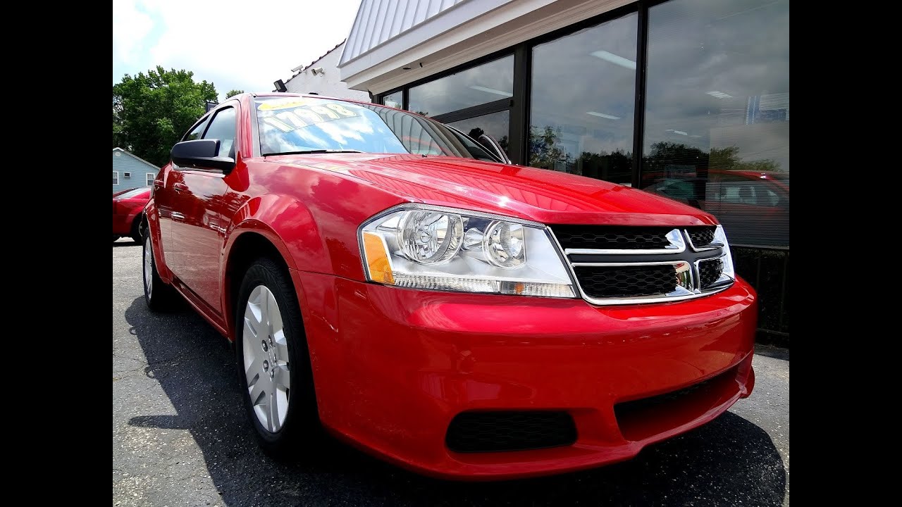 👉 Redline 2013 DODGE AVENGER SE