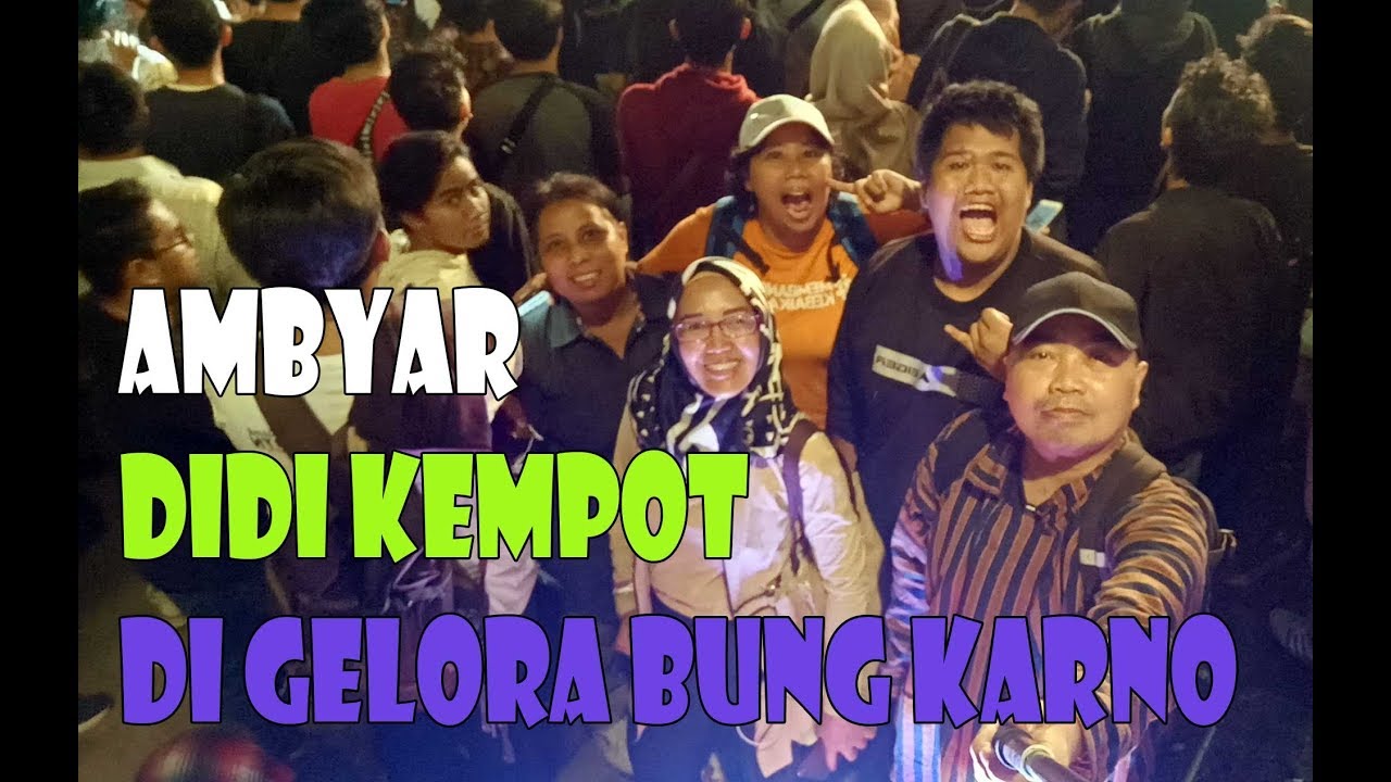 Didi Kempot Ambyar di GBK #PekanKebudayaanNasional #PKN 2019