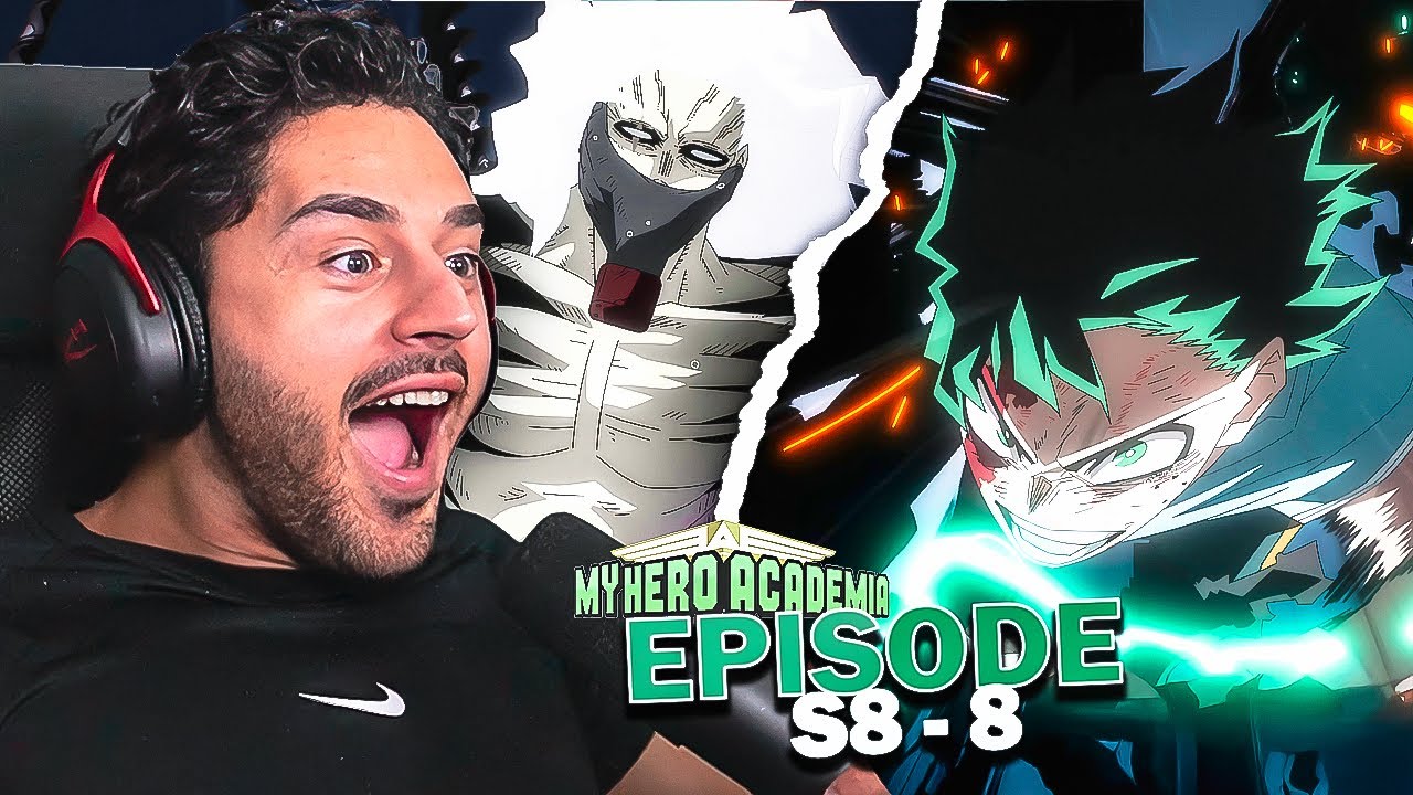 GAMBAREEEEE IZUKU MIDORIYAAAAA !!!!!!!! 🔥🔥🔥🔥🔥 MY HERO ACADEMIA SAISON 8 EPISODE 8 REACTION FR !