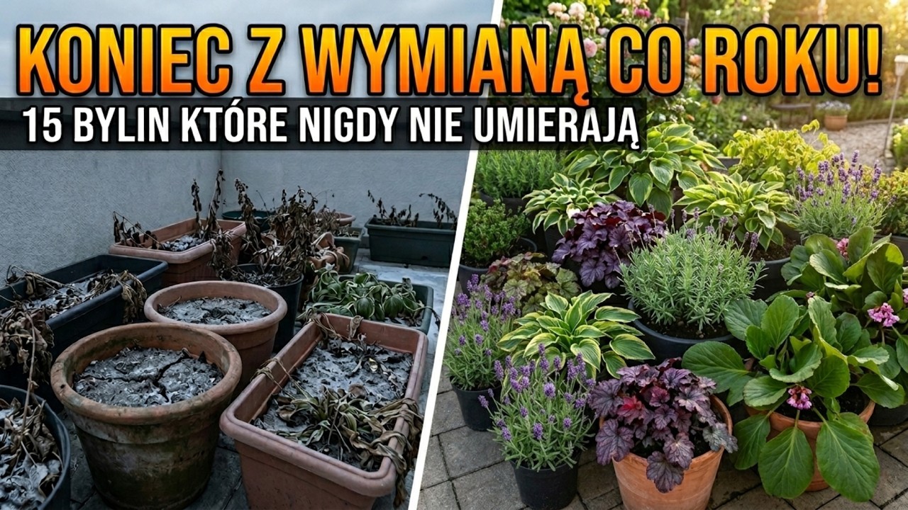 Przez 10 lat wyrzucałem te rośliny jesienią. Nie wiedziałem że wracają same.