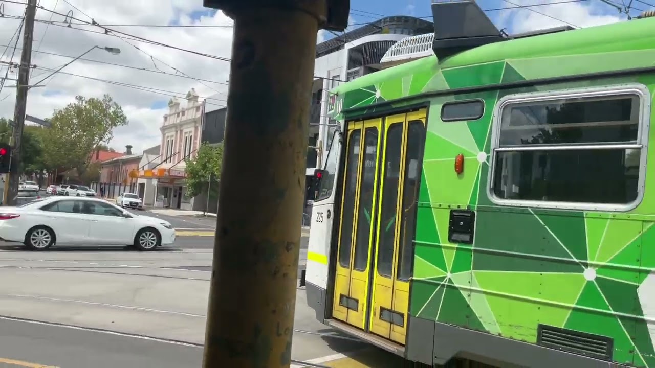 To Moonee Ponds on trams 57 and 82