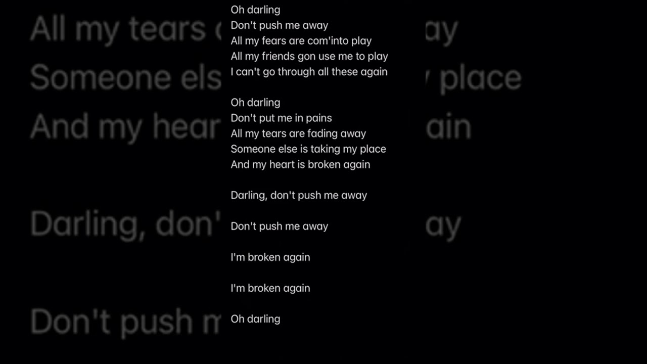 Oh Darling. #d4vd #joji #d4vdtypebeat #broken #brokenheart