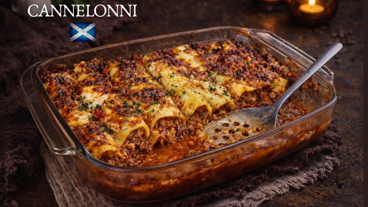 Delicious & easy Beef Cannelloni recipe :) Cook with me