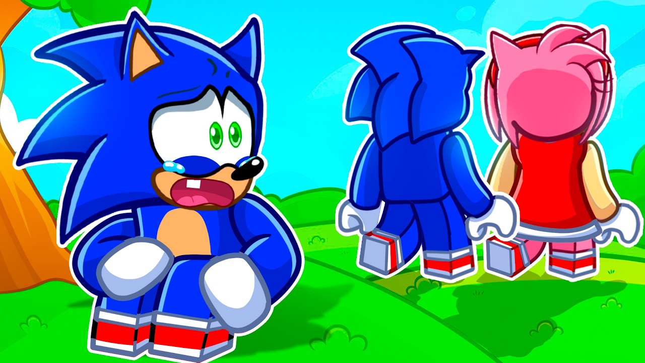 Baby Sonic ABANDONED at BIRTH in Roblox Snapchat...