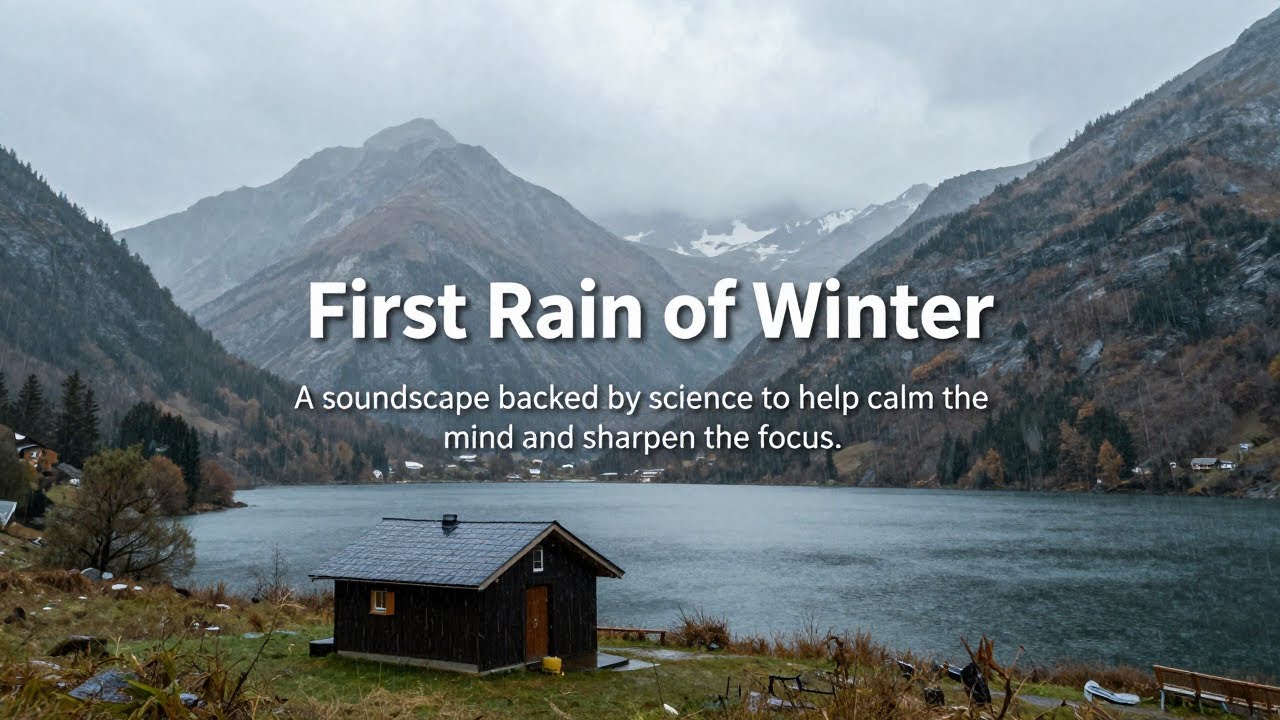 First Rain of Winter | Scientifically engineered soundscapes to enhance sleep & deep focus