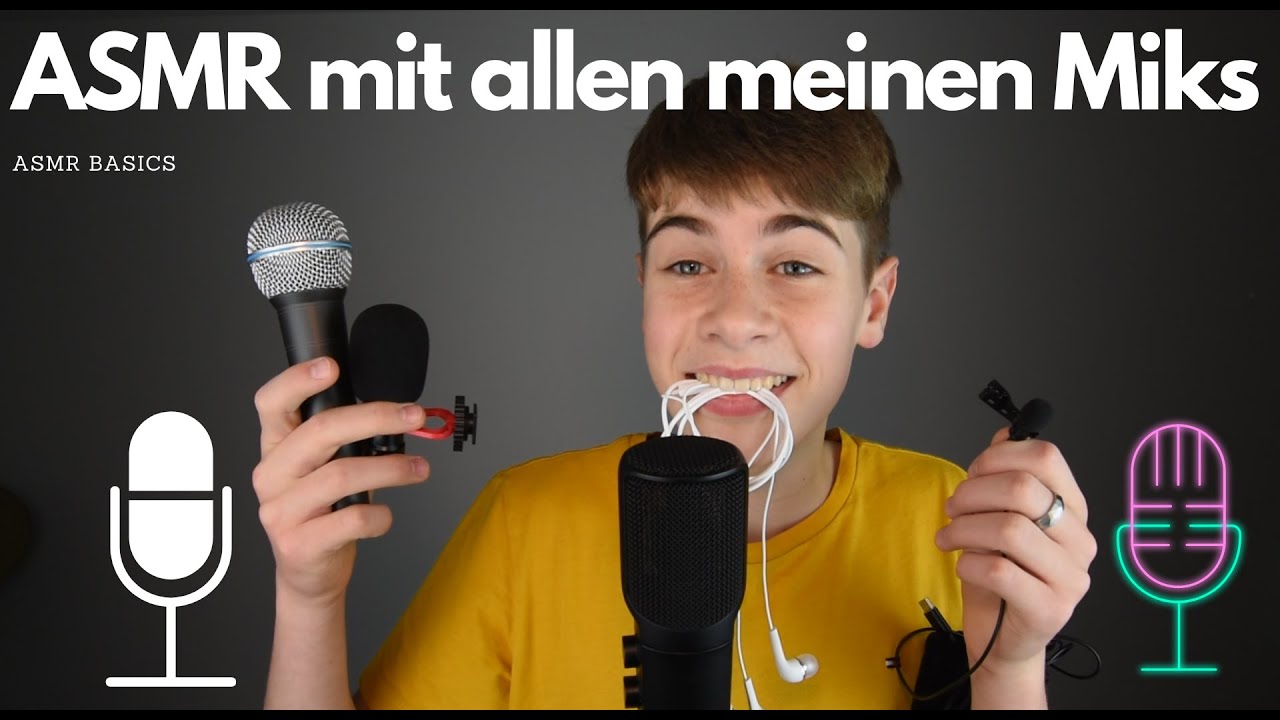 [ASMR] Alle meine Mikrofone | Test | ASMR Basics