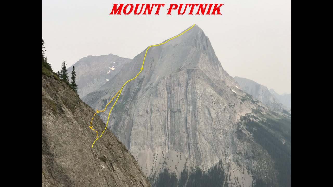 Mount Putnik - Aug 3, 2021 - Kananaskis, Alberta - Carl Glaser and Doug Lutz