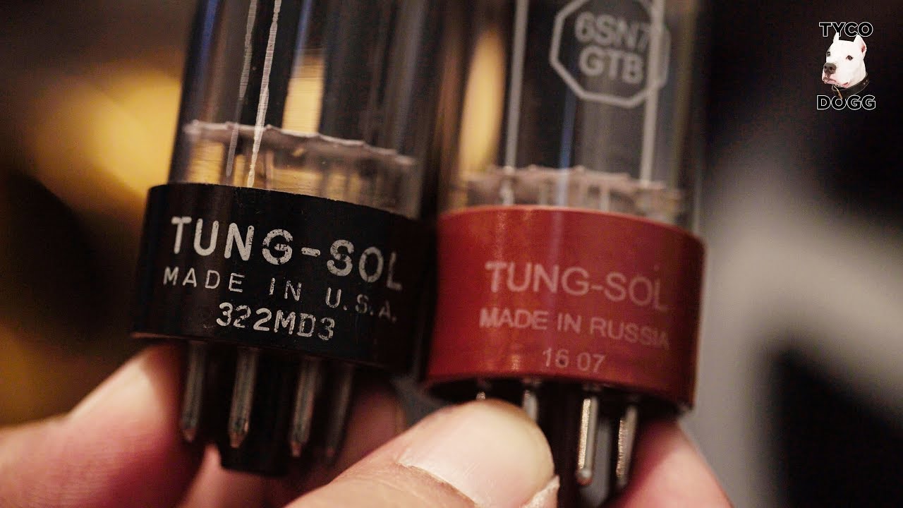 Tung-Sol Battle - American NOS vs Russian New Production 6SN7 Quads