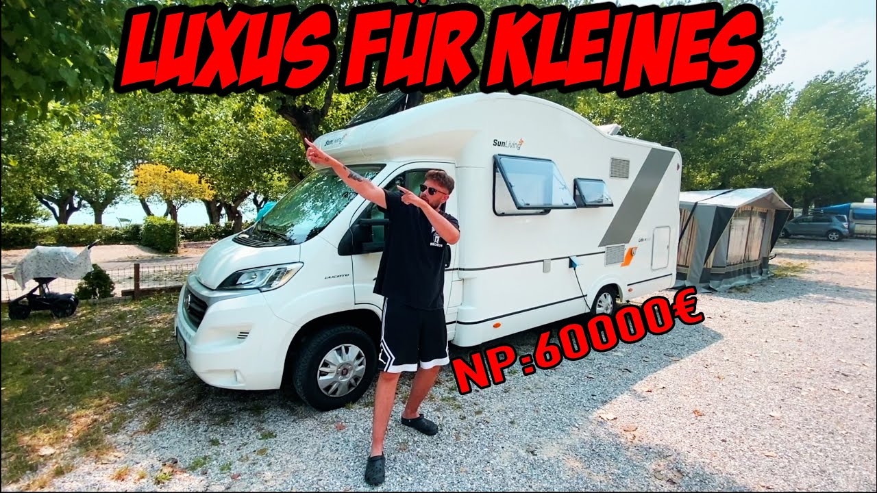 So viel habe ich f&uuml;r den 2018er Luxus Liner bezahlt! Wohnmobil Roomtour in Italien