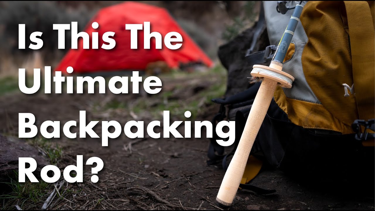 The Backpackr Rod  - Ultra  Compact - Lightweight - Triple Length Tenkara Fly Fishing Rod