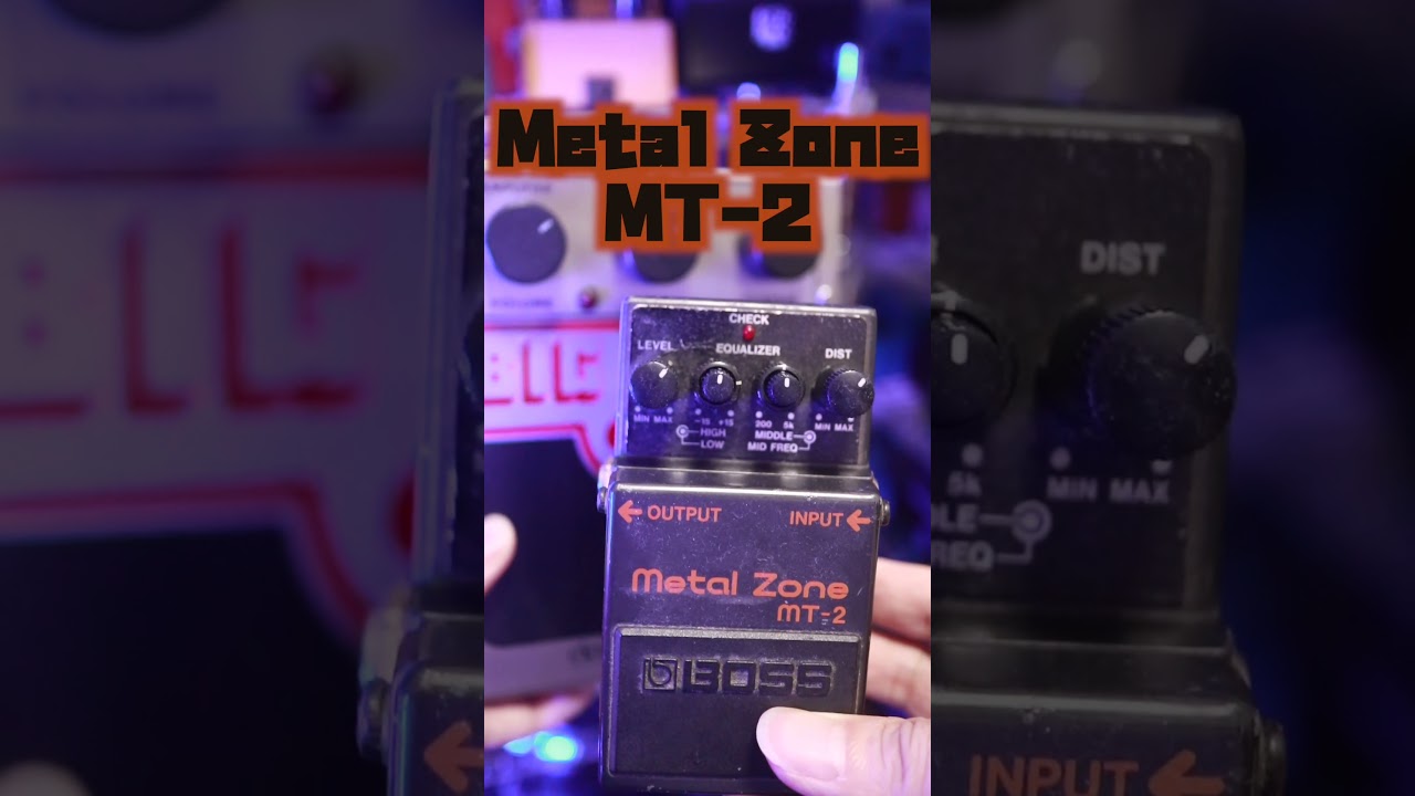 BOSS MT-2 vs BIG MUFF🎸#メタルゾーン #ビッグマフ #guitarpedals