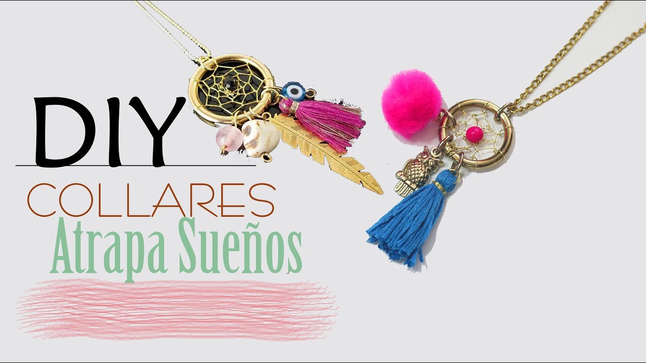 DIY COLLARES, NECKLACES, DIY BISUTERÍA, MARYTO CHOCOLATE