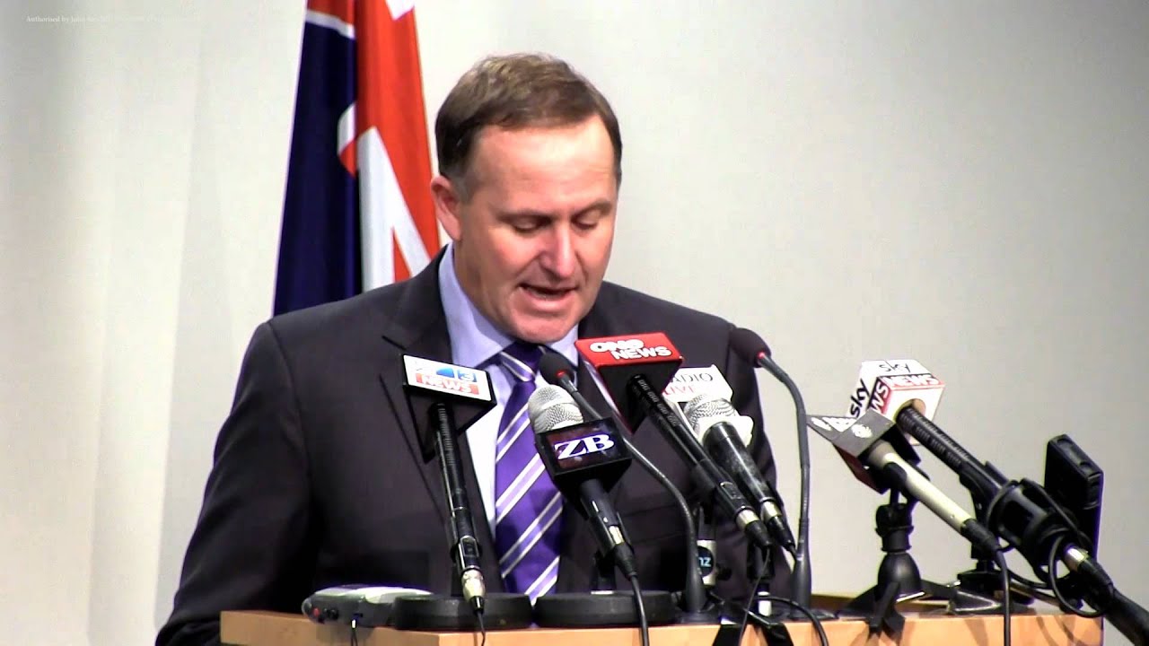 Post-Cabinet Announcements - PM John Key