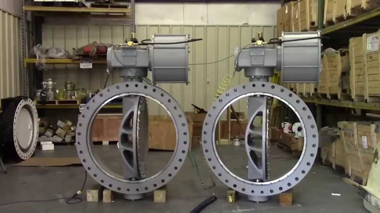 42 Inch Double Offset Butterfly Valves