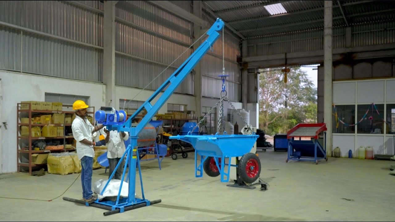 Monkey crane lift 600 kg - Unimaac Engineers