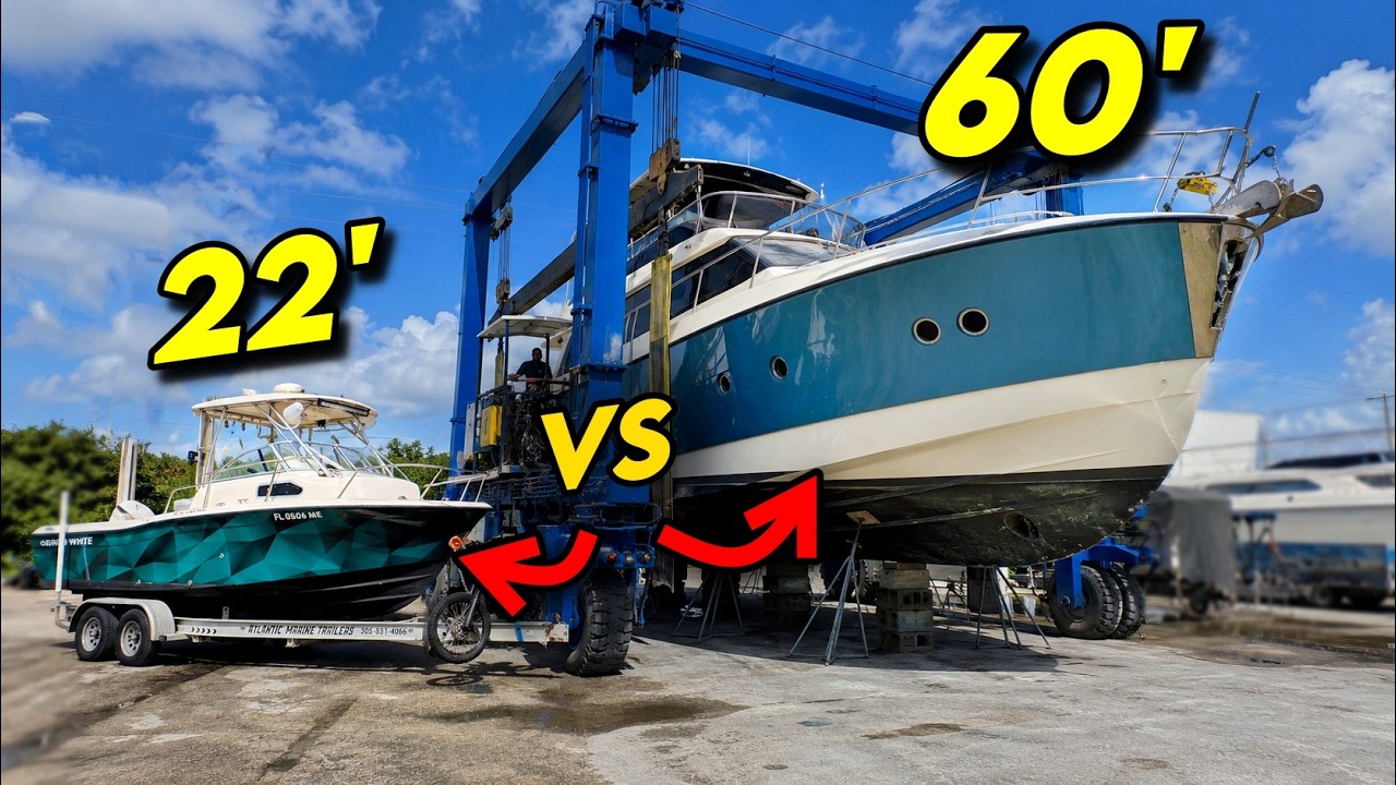 22&rsquo; Boat vs 60&rsquo; Yacht - REAL Ownership Costs!