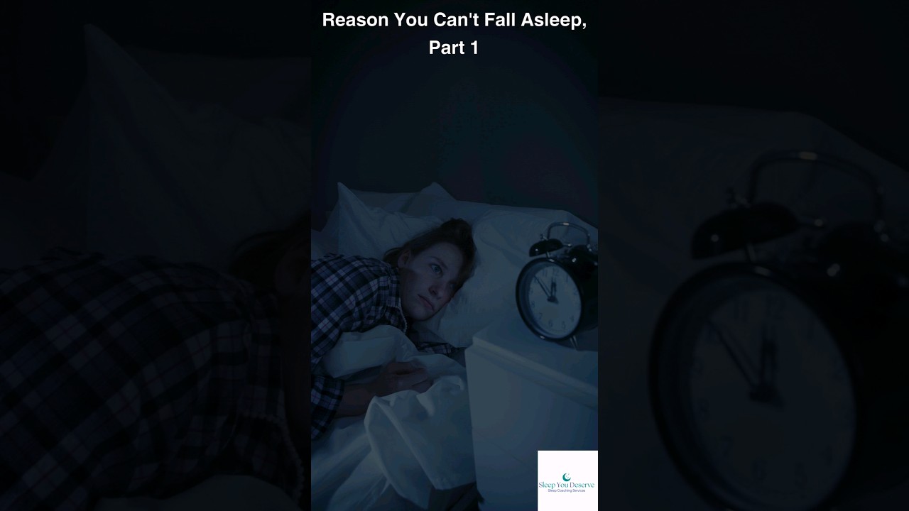 why you can't sleep, part 1 of 8. #sleepproblems  #insomniahelp #cantsleep #sleepcoach #sleephelp