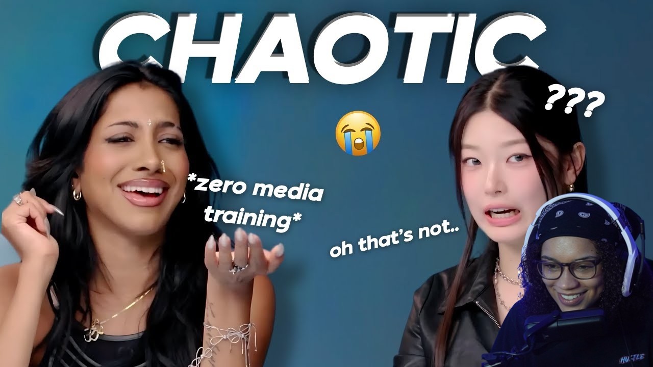 KATSEYE Had ZERO Media Training?! 😳 (Except Yoonchae…) | Reaction to YSLBlinkie