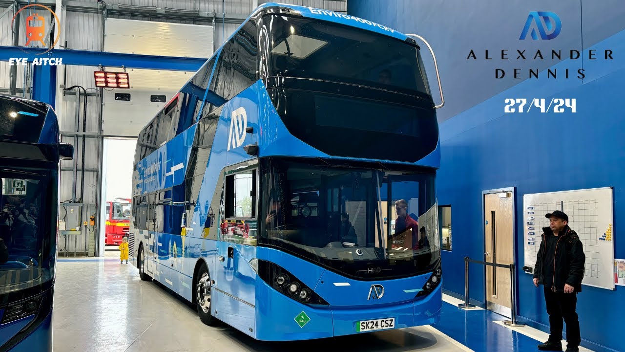 Inside Alexander Dennis's Bus Manufacturing Site  //  27/4/24