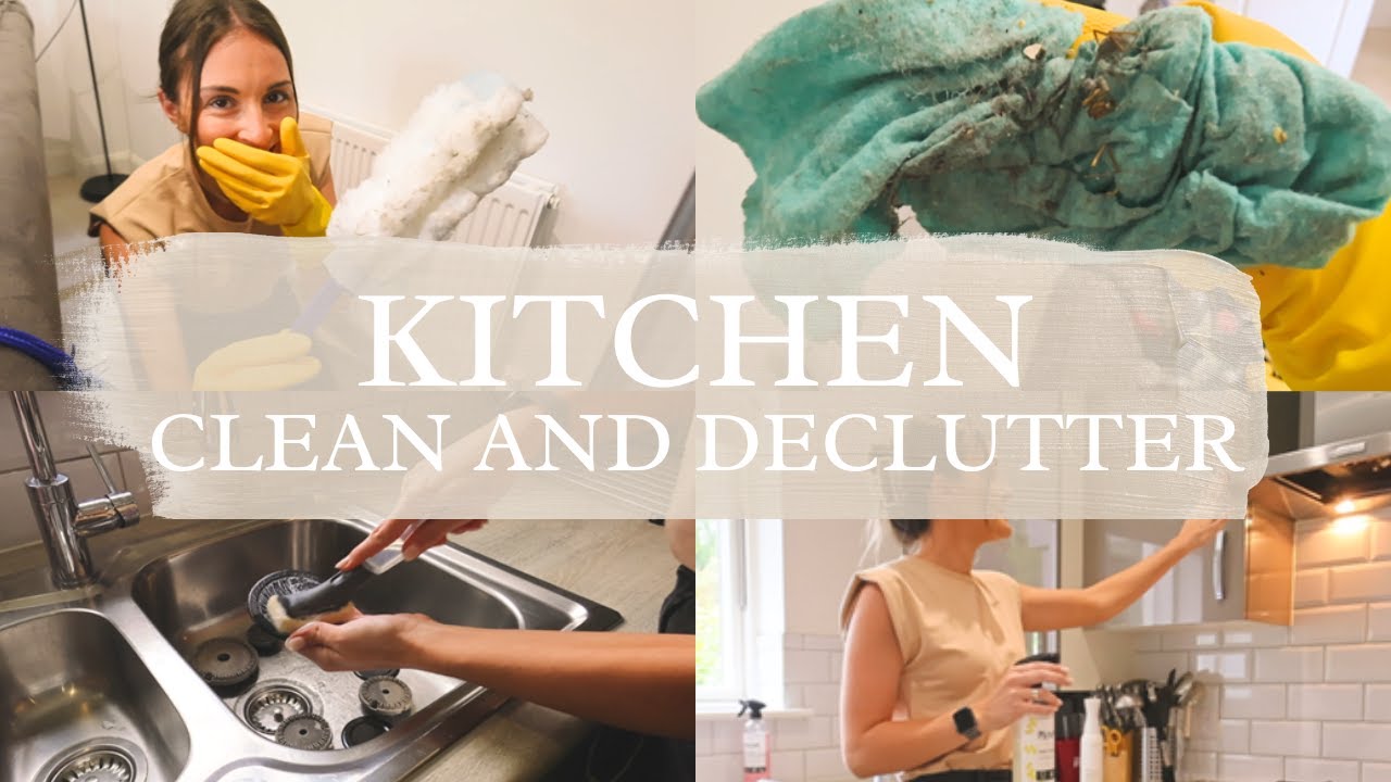 Massive Kitchen Declutter & Deep Clean | Satisfying Extreme Clean With Me!