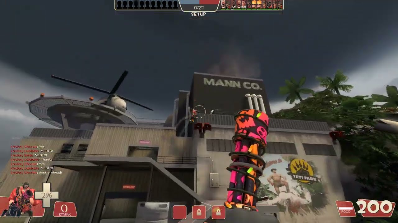 Team Fortress 2 Heavy Gameplay