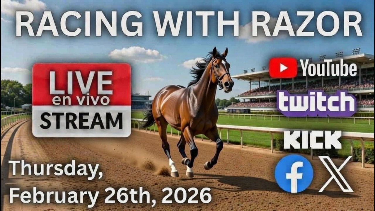 🔴LIVE Horse Racing | Aqueduct | Gulfstream Park | Mahonning Valley | Oaklawn Park | en vivo!